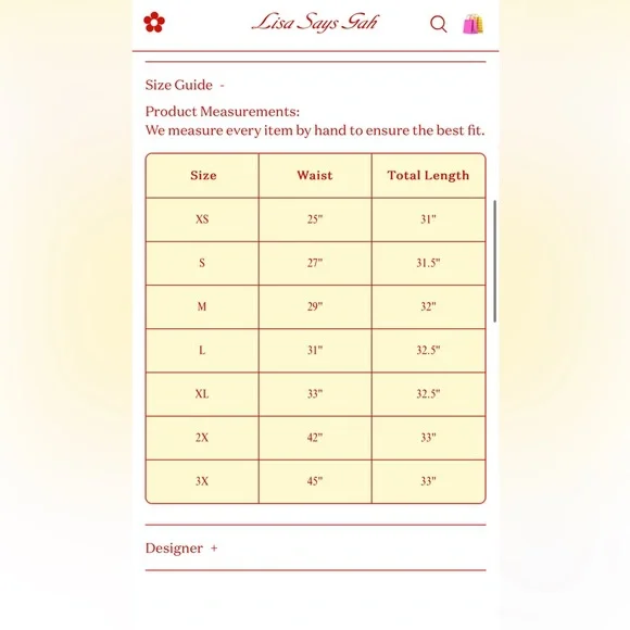 Lisa Says Gah Sangria Skirt - Picture 6 of 14